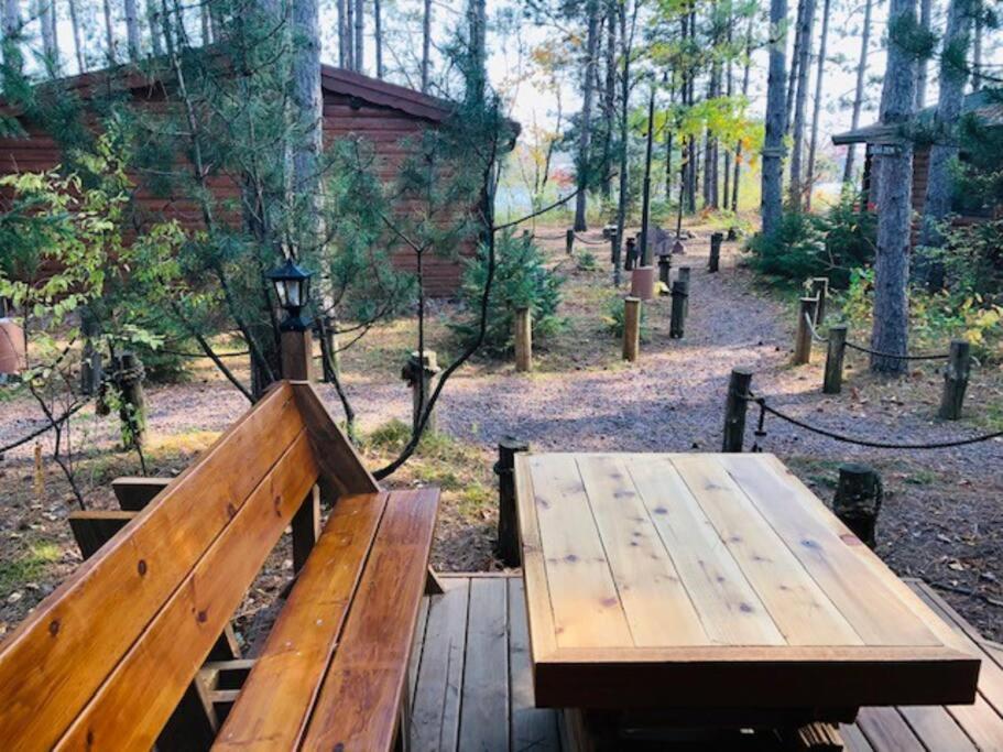 Honeybear Hideaway Cabin Hayward Eksteriør billede